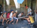 Making gamelan gongs * 640 x 480 * (66KB)